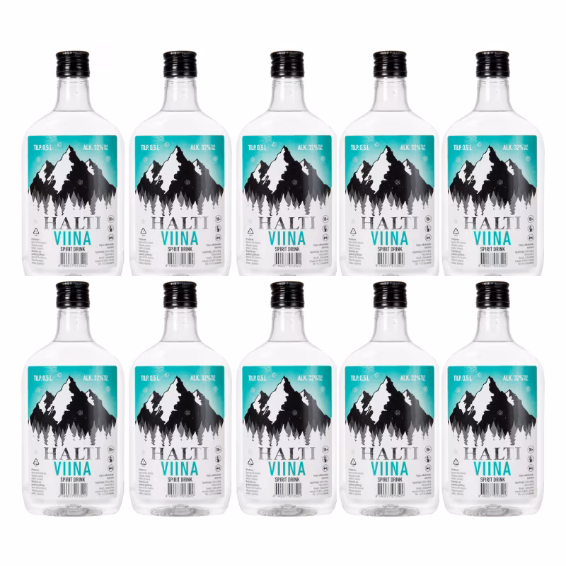 Halti Viina 32% 10×0.5 l PET