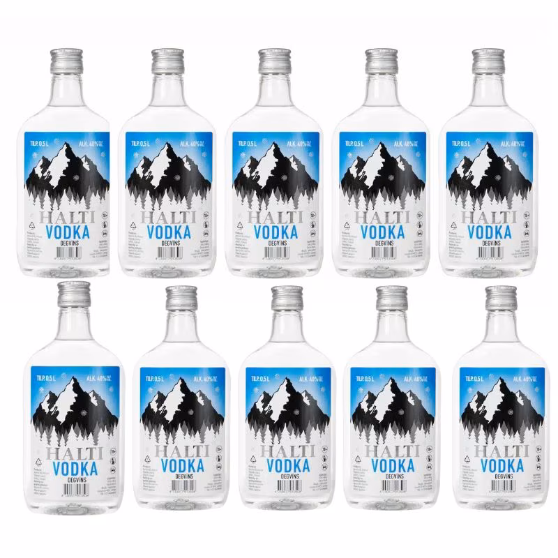 Halti Vodka 40% 10×0.5 l PET