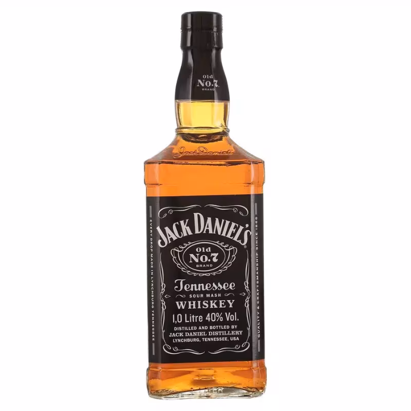 Jack Daniel’s Tennessee Whiskey 40% 1 l