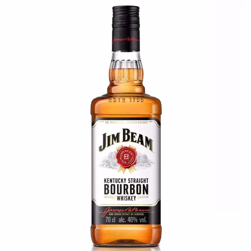 Jim Beam White Label Kentucky Straight Bourbon Whiskey 40% 0.7 l