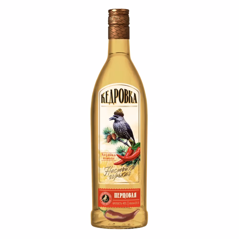 Kedrovka Percovaya Vodka 40% 0.5 l