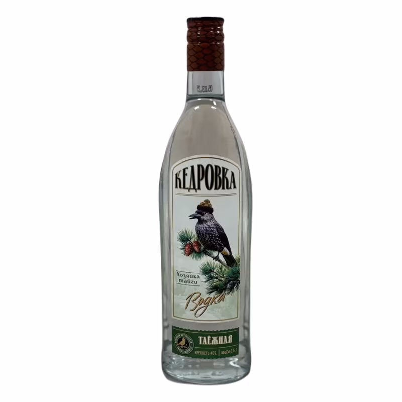 Kedrovka Taeznaya Vodka 40% 0.5 l