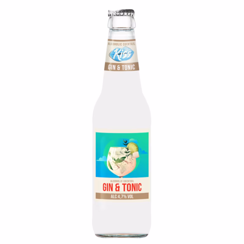 Kiss Cocktail Gin & Tonic 4.7% 24×0.33 l