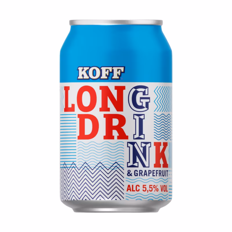 Koff GRAPEFRUIT Long Drink 5.5% 24×0.33 l