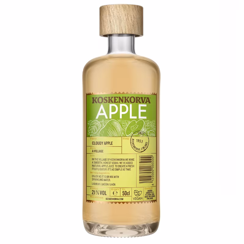 Koskenkorva Cloudy Apple 21% 0.5 l