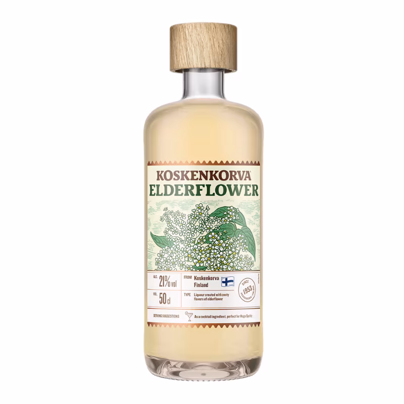 Koskenkorva Elderflower Liqueur 21% 0.5 l