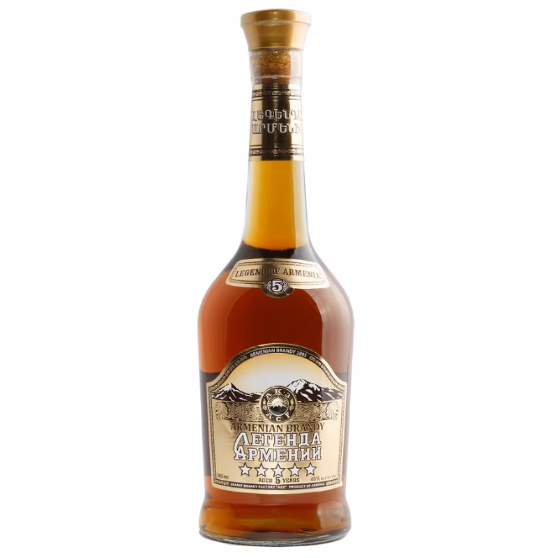 Legenda Armenii 5 YO 40% 0.5 l