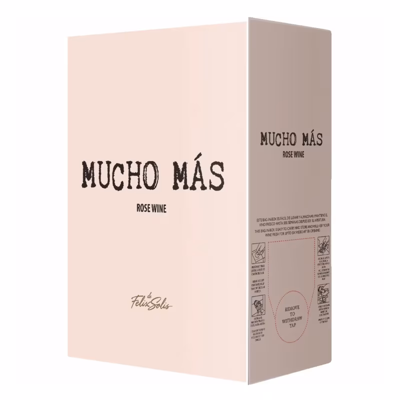 Mucho Mas Rosé 13% 3 l BIB