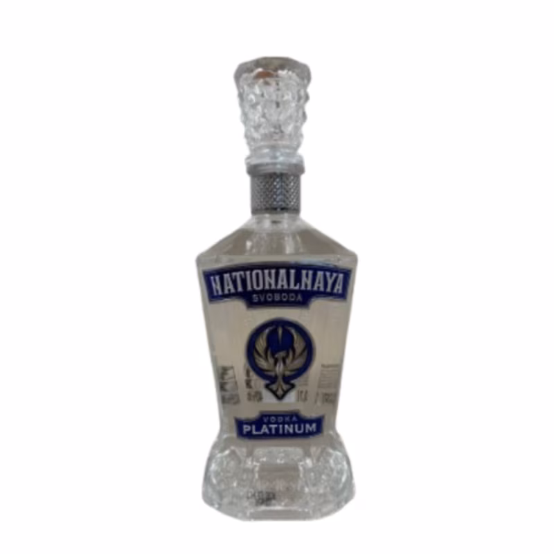 Nationalnaya Svoboda Platinum Vodka 40% 0.7 l
