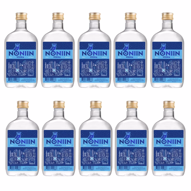 Noniin Vodka 40% 10×0.5 l PET