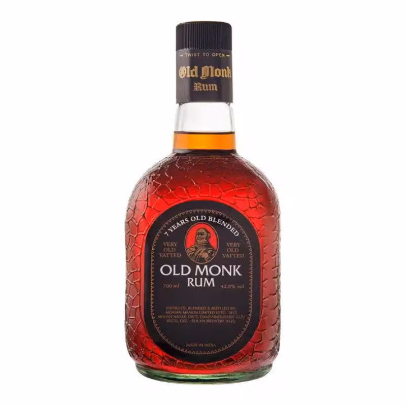 Old Monk Rum 7 Years Old Blended 42.8% 0.7 l