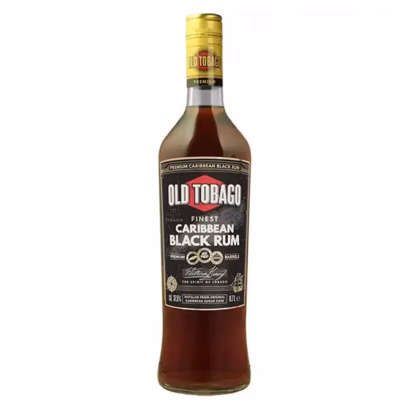 Old Tobago Black Rum  37.5% 1 l