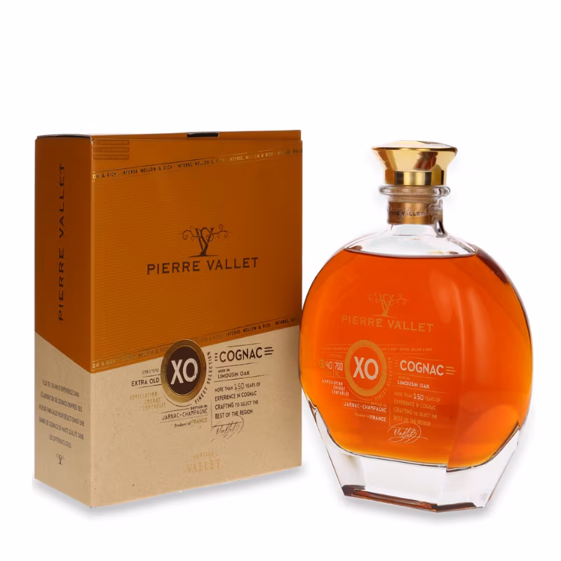 Pierre Vallet Petite Champagne Decanter Cognac 40% 0.7 l