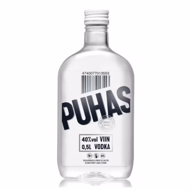 Puhas Vodka 40% 0.5 l