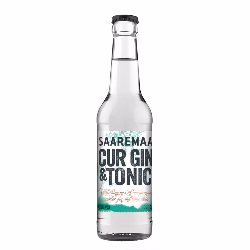Saaremaa CUR G&T 4.5% 12×0.275 l Best Before: 16.07.2026