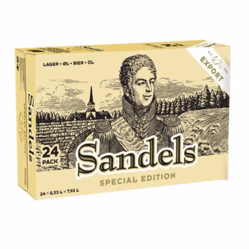 Sandels Special Edition 4.7% 24×0.33 l