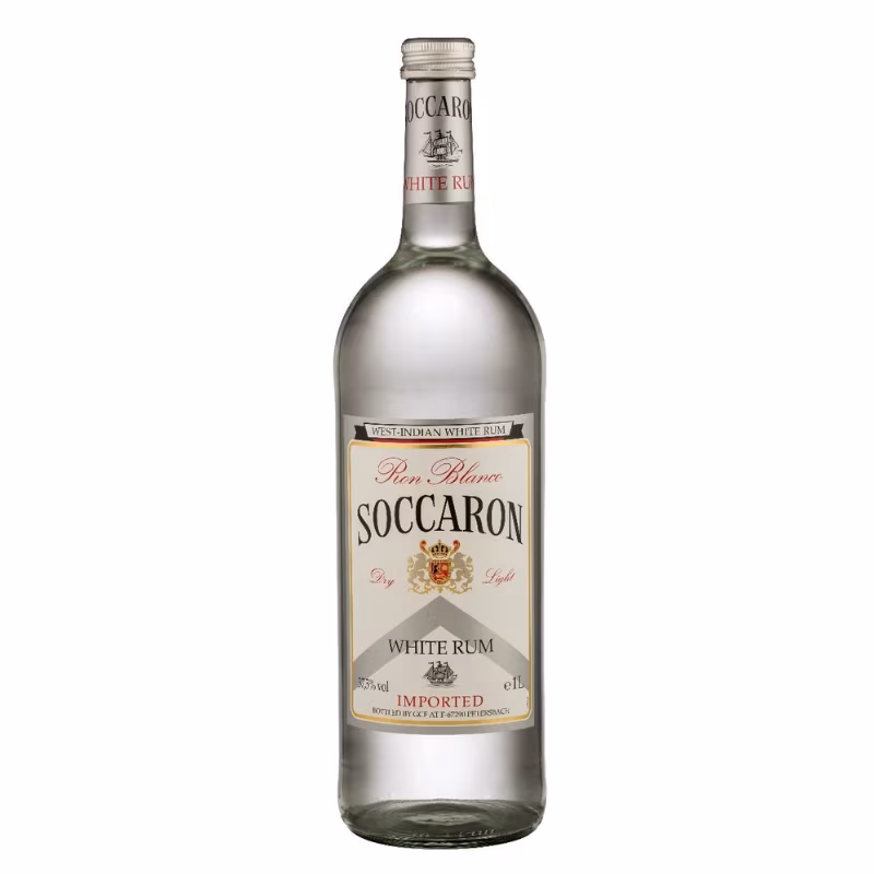 Soccaron White Rum 37.5% 1 l