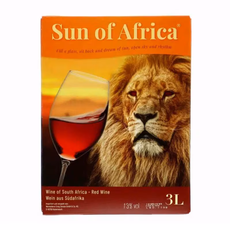 Sun of Africa Cape Red 13% 3 l BIB