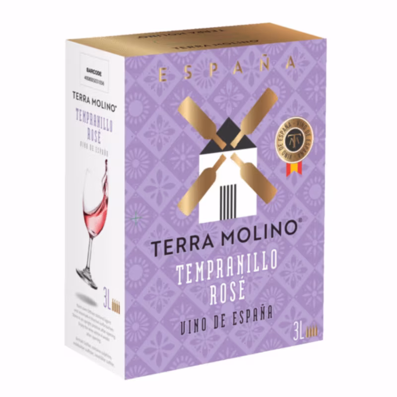 Terra Molino Tempranillo Rosé 10.5% 3 l BIB