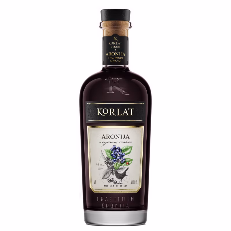 Korlat AronijaS Cvjetnim Medom 20% 0.7 l