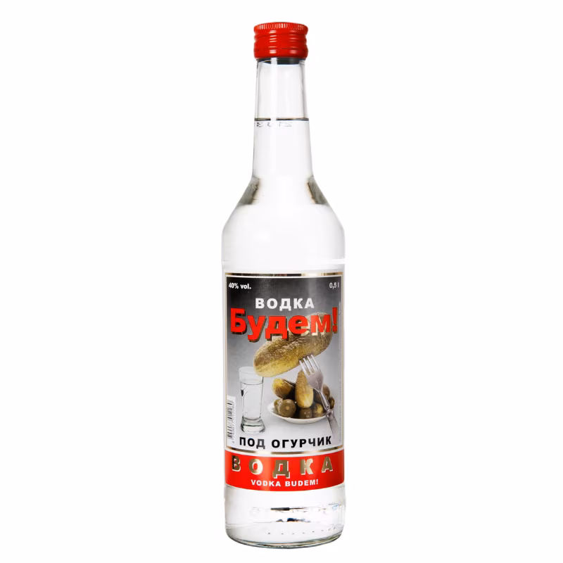 Vodka Budem! 40% 0.5 l
