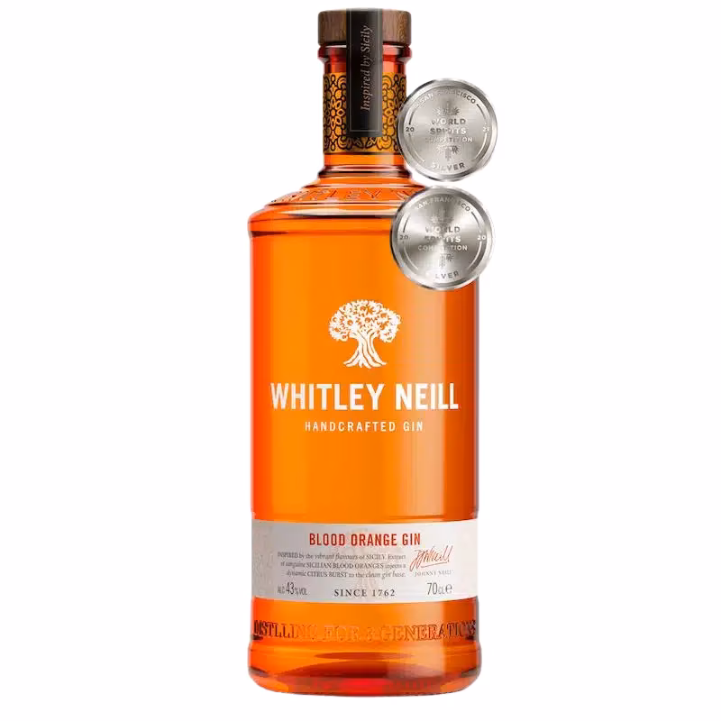 Whitley Neill Handcrafted Gin  Blood Orange 43%  0.7 l