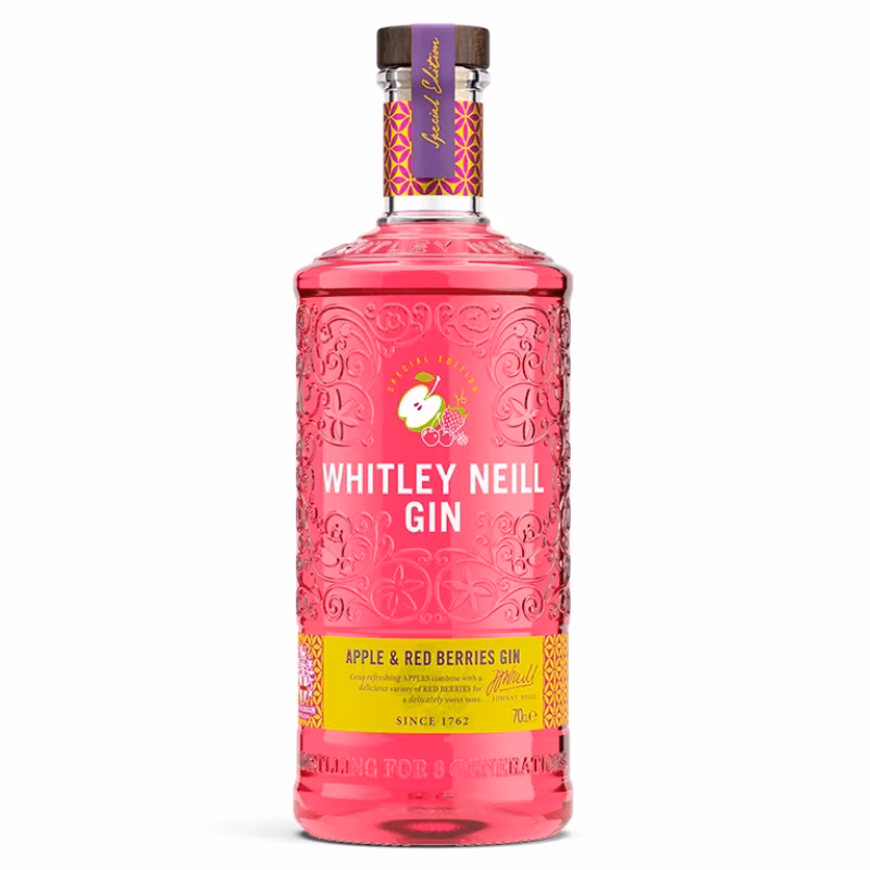 Whitley Neill Handcrafted Gin Apple & Red Berries 41.3% 0.7 l