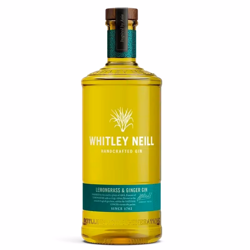 Whitley Neill Handcrafted Gin Lemongrass & Ginger 43% 0.7 l