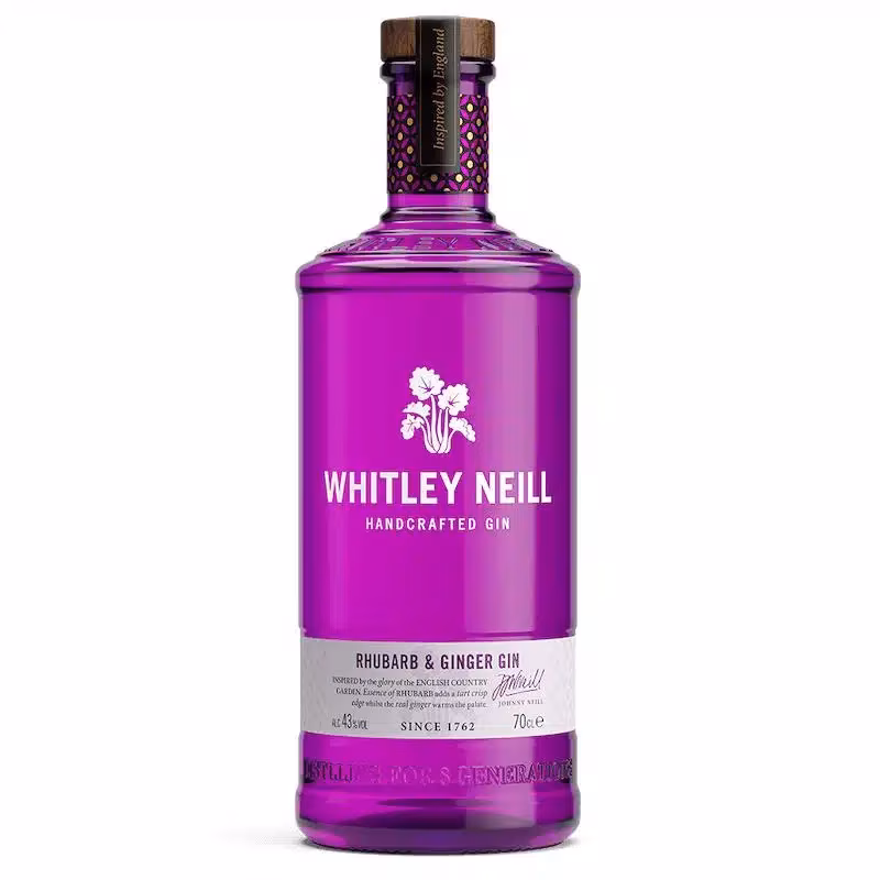 Whitley Neill Handcrafted Gin Rhubarb & Ginger 41.3% 0.7 l