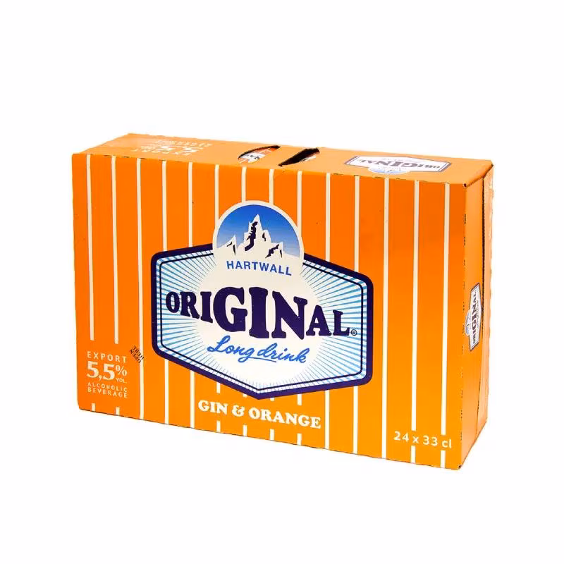 Hartwall ORANGE Original Long Drink 5.5% 24×0.33 l