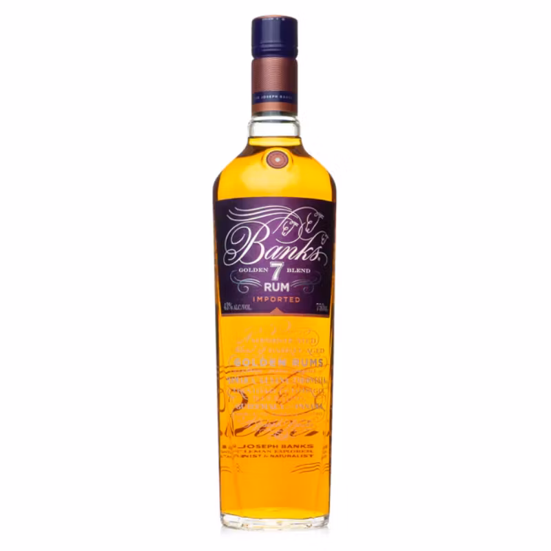 Bank’s 7 Island Golden Rum 43% 0.7 l
