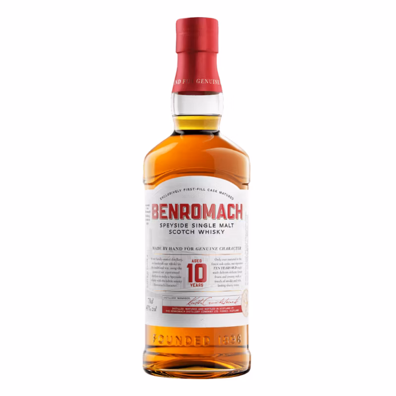 Benromach 10 Years Old Speyside Single Malt 43% 0.7 l