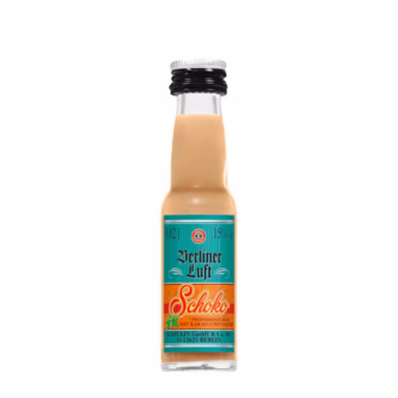 Berliner Luft Schoko Pfefferminzlikör 15% 0.02 l MINI