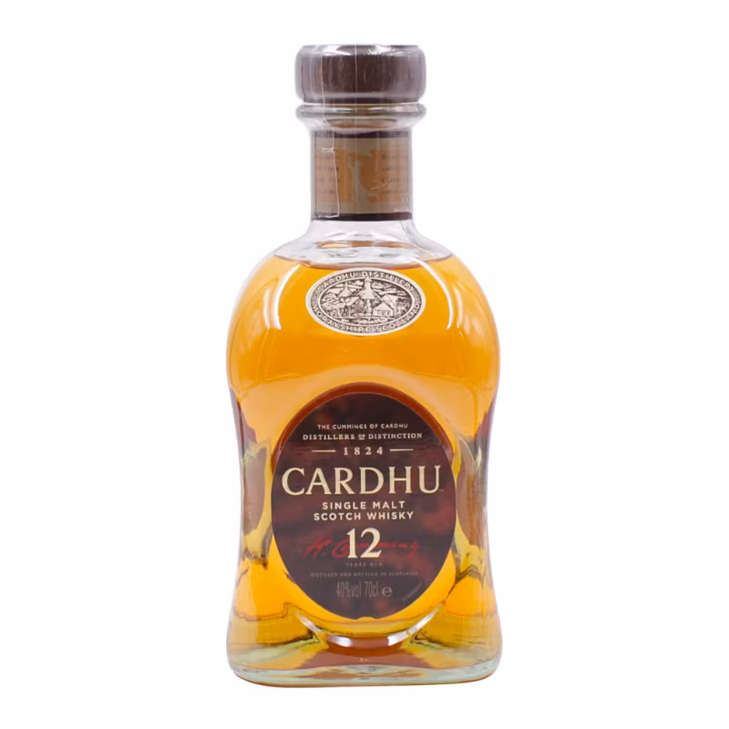 Cardhu 12 Years Old Speyside Single Malt Whisky 40% 0.7 l