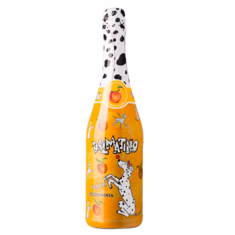 Dalmatino Peach Party Drink Alcohol Free 0.75 l