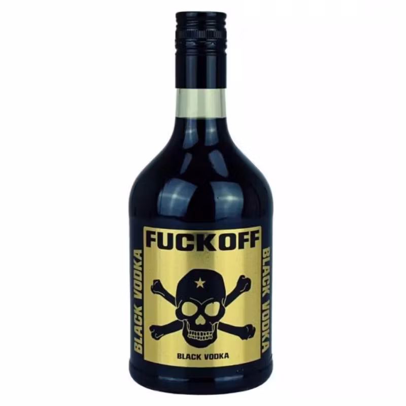 Fuckoff Black Vodka 40% 0.7 l