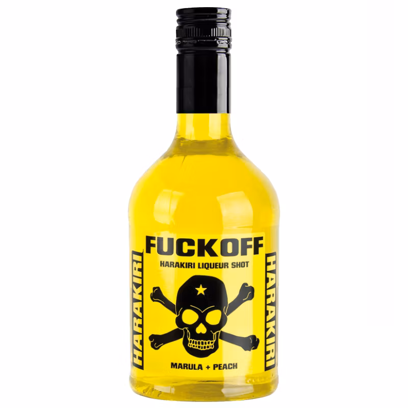 Fuckoff Harakiri Marula Peach Liqueur 15% 0.7 l