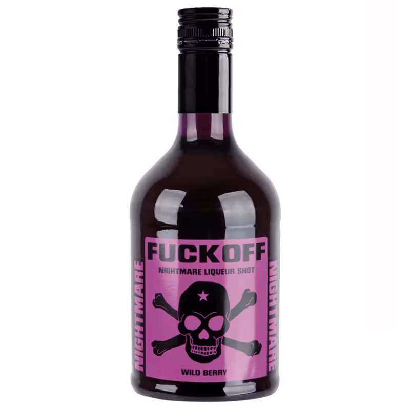 Fuckoff Nightmare Wild Berry Liqueur 15% 0.7 l