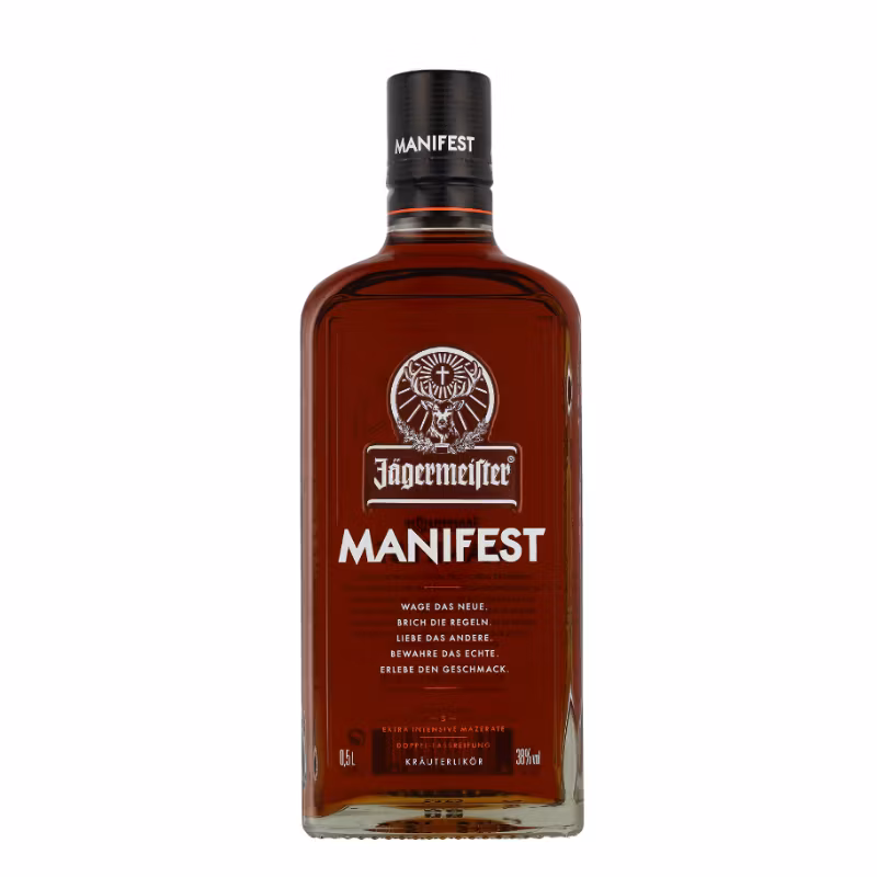 Jägermeister Manifest 38% 0.5 l