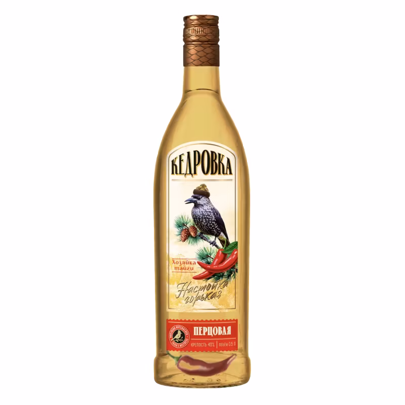 Kedrovka Percovaya Vodka 40% 0.5 l