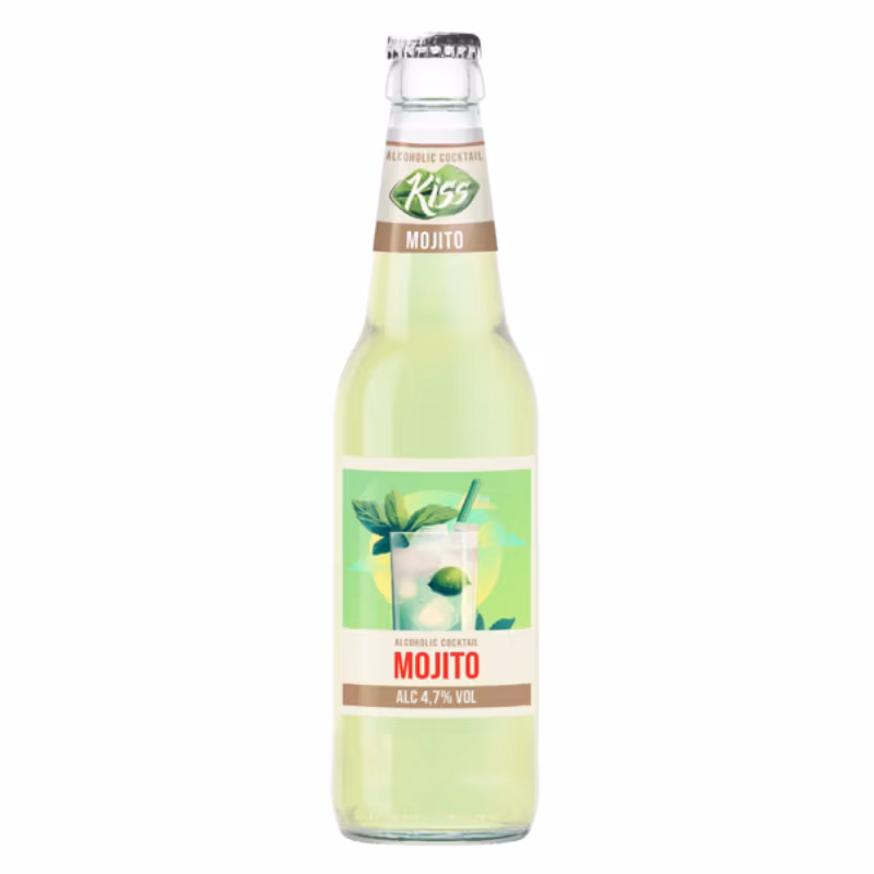 Kiss Cocktail Mojito 4.7% 0.33 l