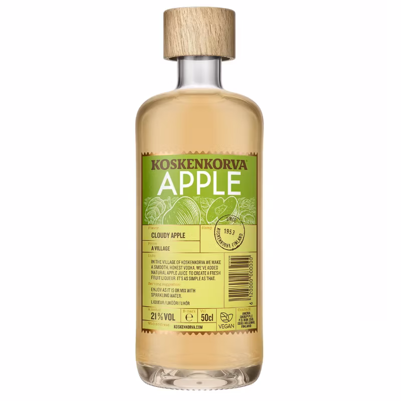 Koskenkorva Cloudy Apple 21% 0.5 l