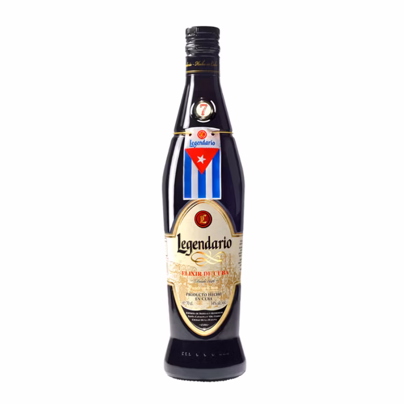 Legendario Elixirde Cuban 7yo 34% 0.7 l