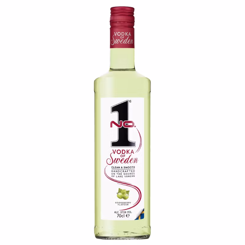 No.1 Vodka Gooseberry Flavour 37.5% 0.7 l