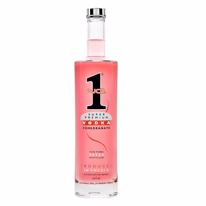 No.1 Vodka Pomegranate Flavour 37.5% 0.7 l