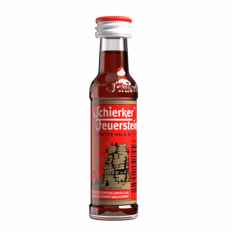 Schierker Feuerstein Kräuter Halbbitter 35% 0.02 l MINI