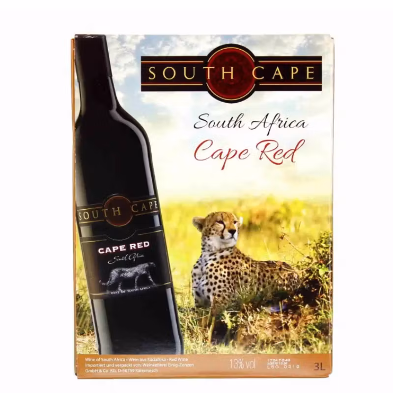South Cape Red 12.5% 3 l BIB