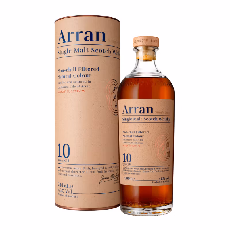 The Arran 10 Year old Single Malt Scotch Whisky 46% 0.7 l