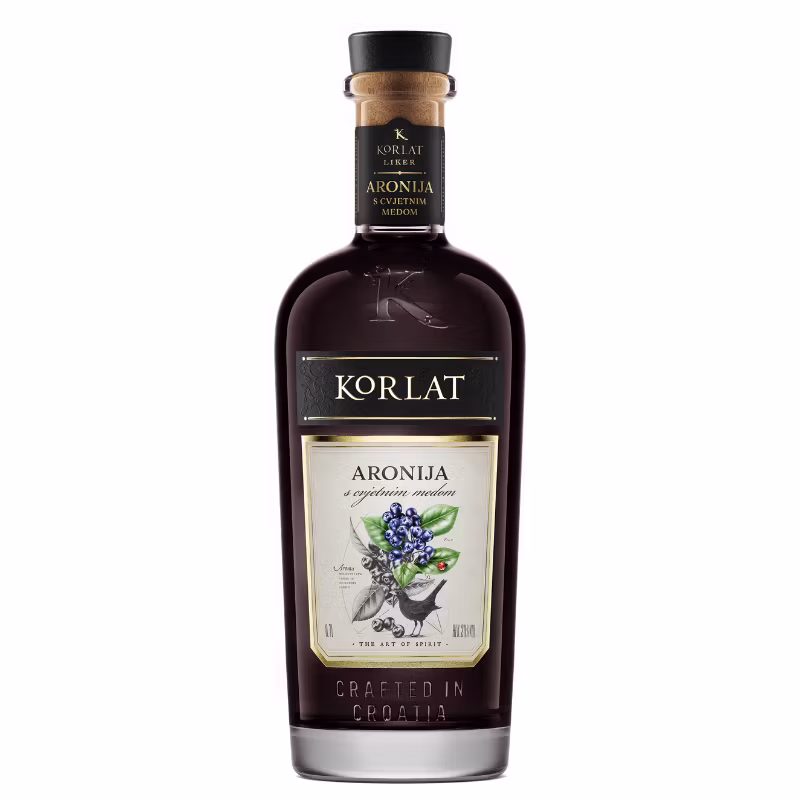 Korlat AronijaS Cvjetnim Medom 20% 0.7 l