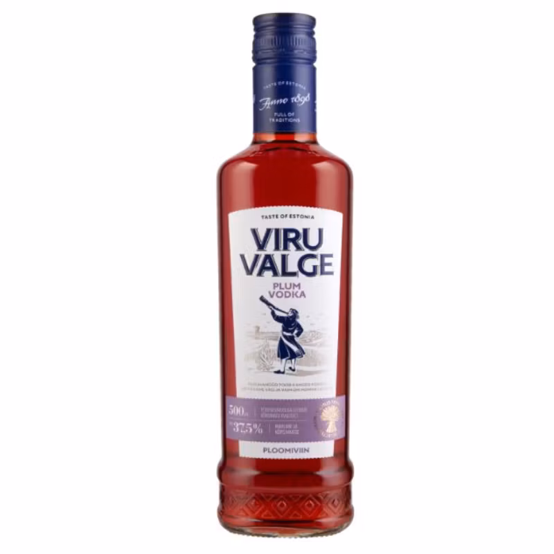 Viru Valge Plum Vodka 37.5% 0.5 l